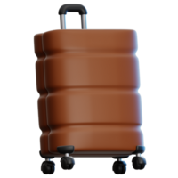 Luggage travel 3D Illustration for web, app, infographic, etc png