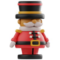 Nutcracker 3D Illustration for web, app, infographic, etc png