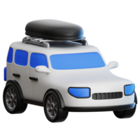 Car travel 3D Illustration for web, app, infographic, etc png