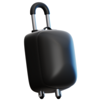 Suitcase travel 3D Illustration for web, app, infographic, etc png