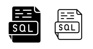 SQL Vector Icon