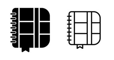 Notebook Vector Icon