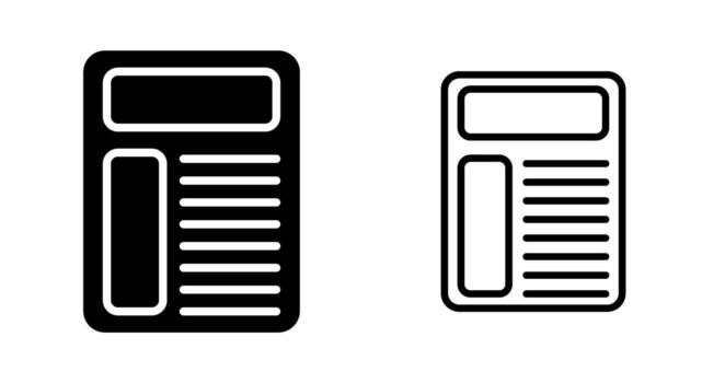 Document Vector Icon