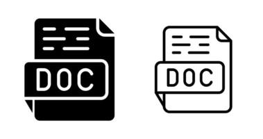 icono de vector de documento