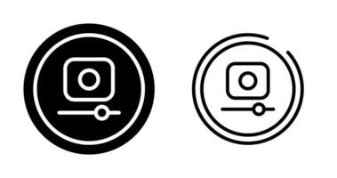 Video Record Button Vector Icon