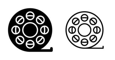 Film Reel Vector Icon