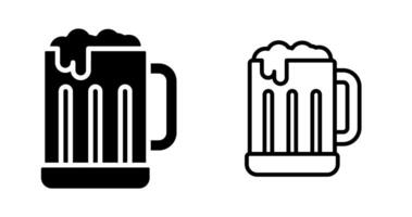 icono de vector de cerveza