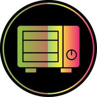 Oven Glyph Due Color Icon vector