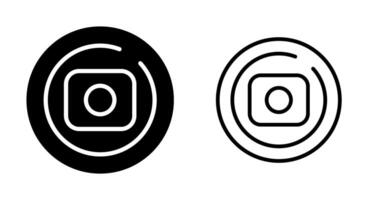 Record Circle Vector Icon