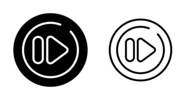 Next Track Circle Vector Icon
