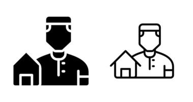 House Owner Vector Icon