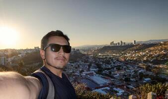 Tourist selfie in Hercules, CP 76069 Santiago de Queretaro, Qro. photo