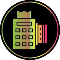 Edc Glyph Due Color Icon vector