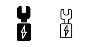 cable terminales vector icono