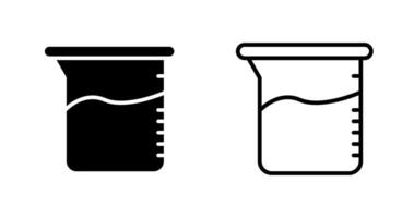 Beaker Vector Icon