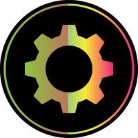 Optimization Glyph Due Color Icon vector