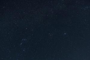 Starry night sky background, with space for text photo