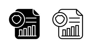 intimidad analítica vector icono