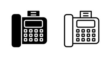 Fax Machine Vector Icon