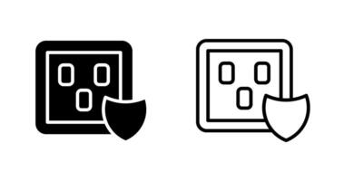 Surge Protector Vector Icon