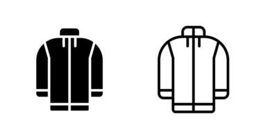 Fleece jacket Vector Icon