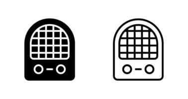 Portable heater Vector Icon