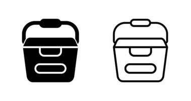 Portable water container Vector Icon