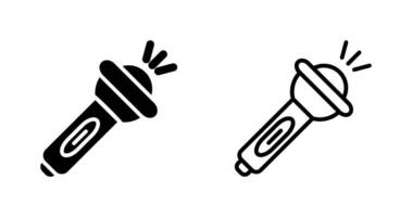 Flashlight Vector Icon