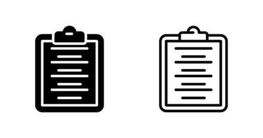 Writing Pad Vector Icon