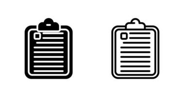 Clipboard Vector Icon