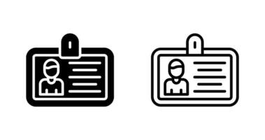 Business Card Vector Icon