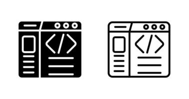 Web Design Vector Icon