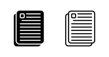 Document Vector Icon
