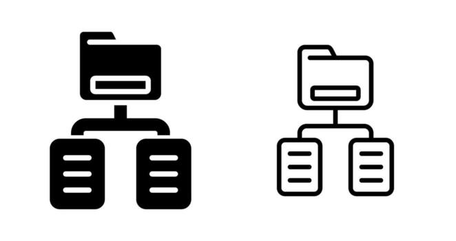 Document Classification Vector Icon