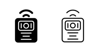 Wireless Intercom Vector Icon