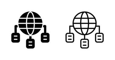 Network as a Service Vector Icon