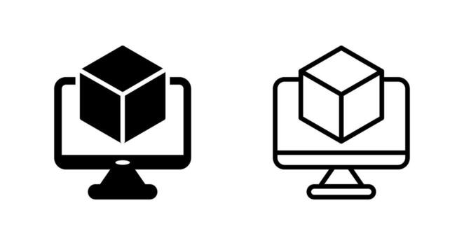 Network Virtualization Vector Icon