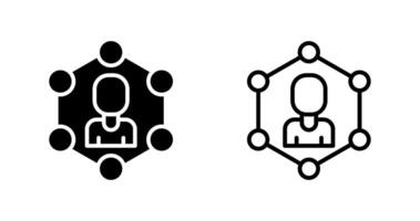 Network Segmentation Vector Icon