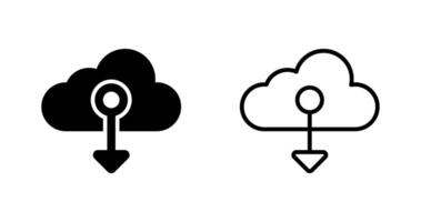 Cloud Native Vector Icon