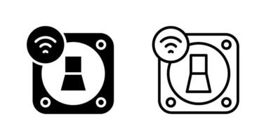 Smart Light Switch Vector Icon