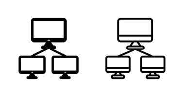 Network Monitoring Vector Icon