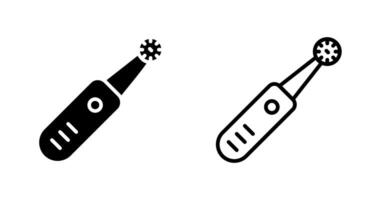 eléctrico cepillo de dientes vector icono