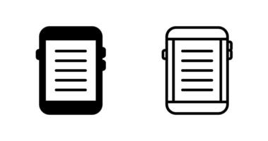 E-reader Vector Icon