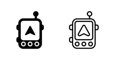 GPS Navigation Device Vector Icon