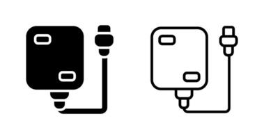 Portable Hard Drive Vector Icon