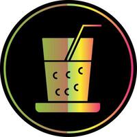 Drinks Glyph Due Color Icon vector