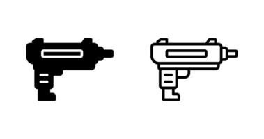 icono de vector de pistola