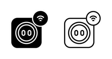 Smart Plug Vector Icon