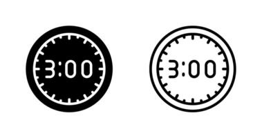 Clock Vector Icon