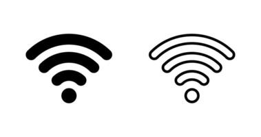 icono de vector de señal wifi